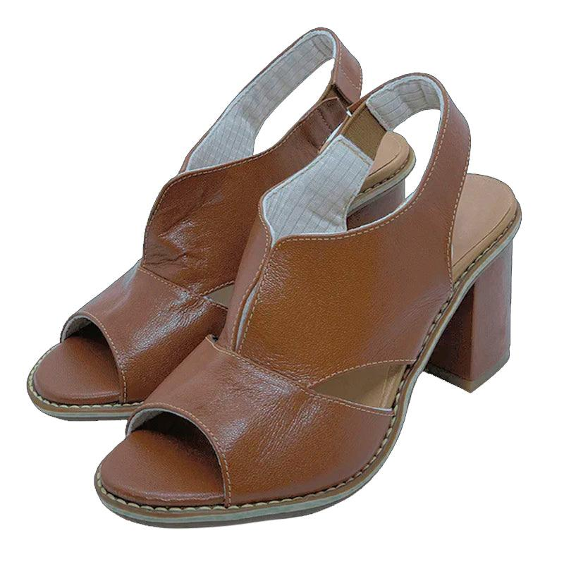 Sandales À Talon Ouvert Avec Bride Arrière Pour Femmes | Idéal Pour La Saison Chaude