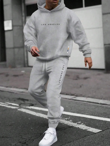 Ensemble avec Hoodie Et Pantalon De Jogging pour Homme | Idéal pour Toutes Les Saisons