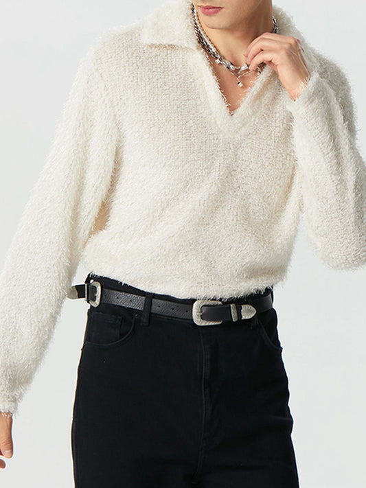 Chemise À Manches Longues Avec Col À Revers Pour Homme | Idéale Pour Le Printemps
