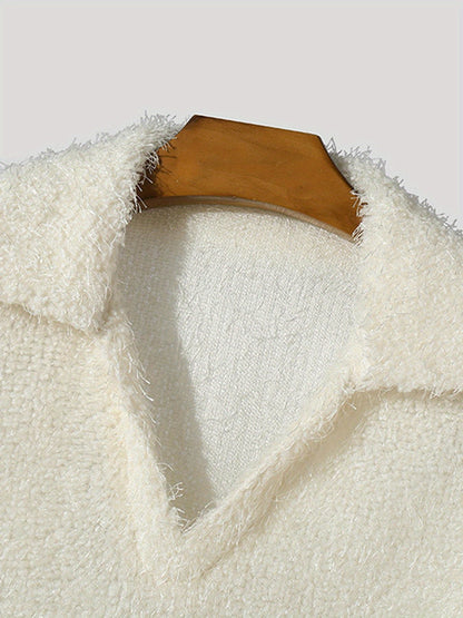 Chemise À Manches Longues Avec Col À Revers Pour Homme | Idéale Pour Le Printemps