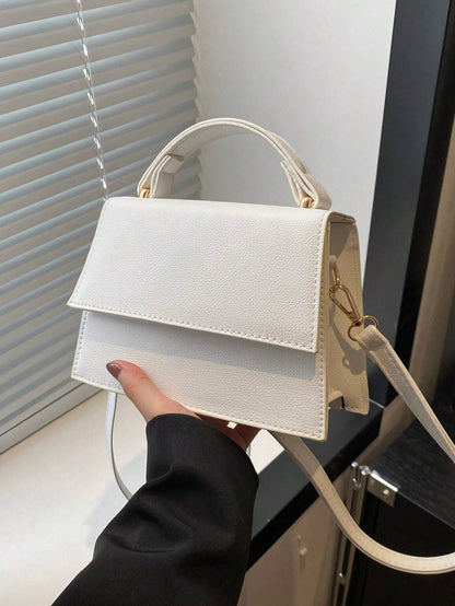 Mini Sac Carré Avec Fermeture À Rabat Pour Femme | Idéal Pour Sorties Et Usage Quotidien