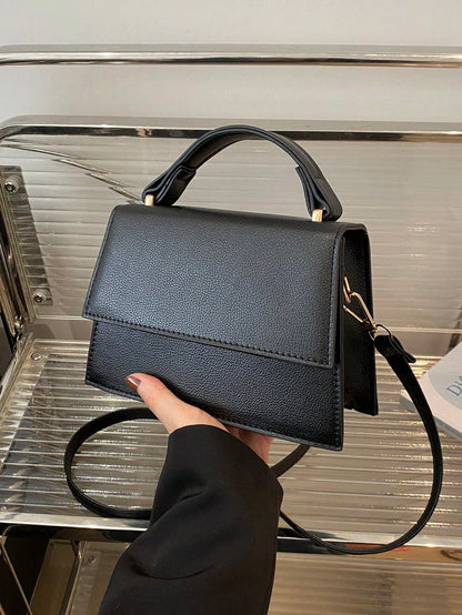 Mini Sac Carré Avec Fermeture À Rabat Pour Femme | Idéal Pour Sorties Et Usage Quotidien