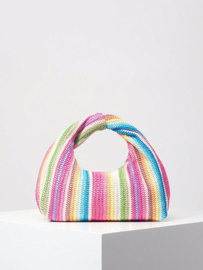 Sac En Paille Avec Structure Florale Ajournée Pour Femme | Idéal Pour Saison Estivale Et Plage