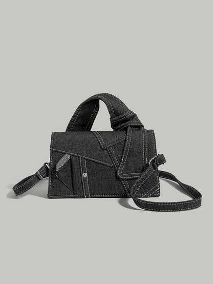 Sac Bandoulière Denim Avec Bandoulière Réglable Pour Femme | Idéal Pour Usage Quotidien