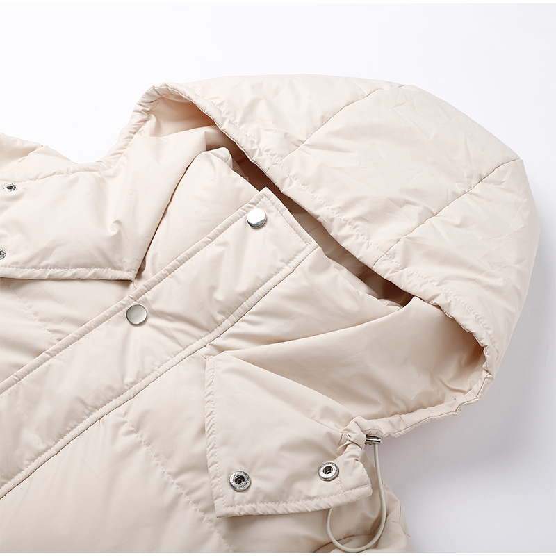 Veste D’Hiver Longue Matelassée avec Doublure pour Femme | Idéale pour Temps Froid