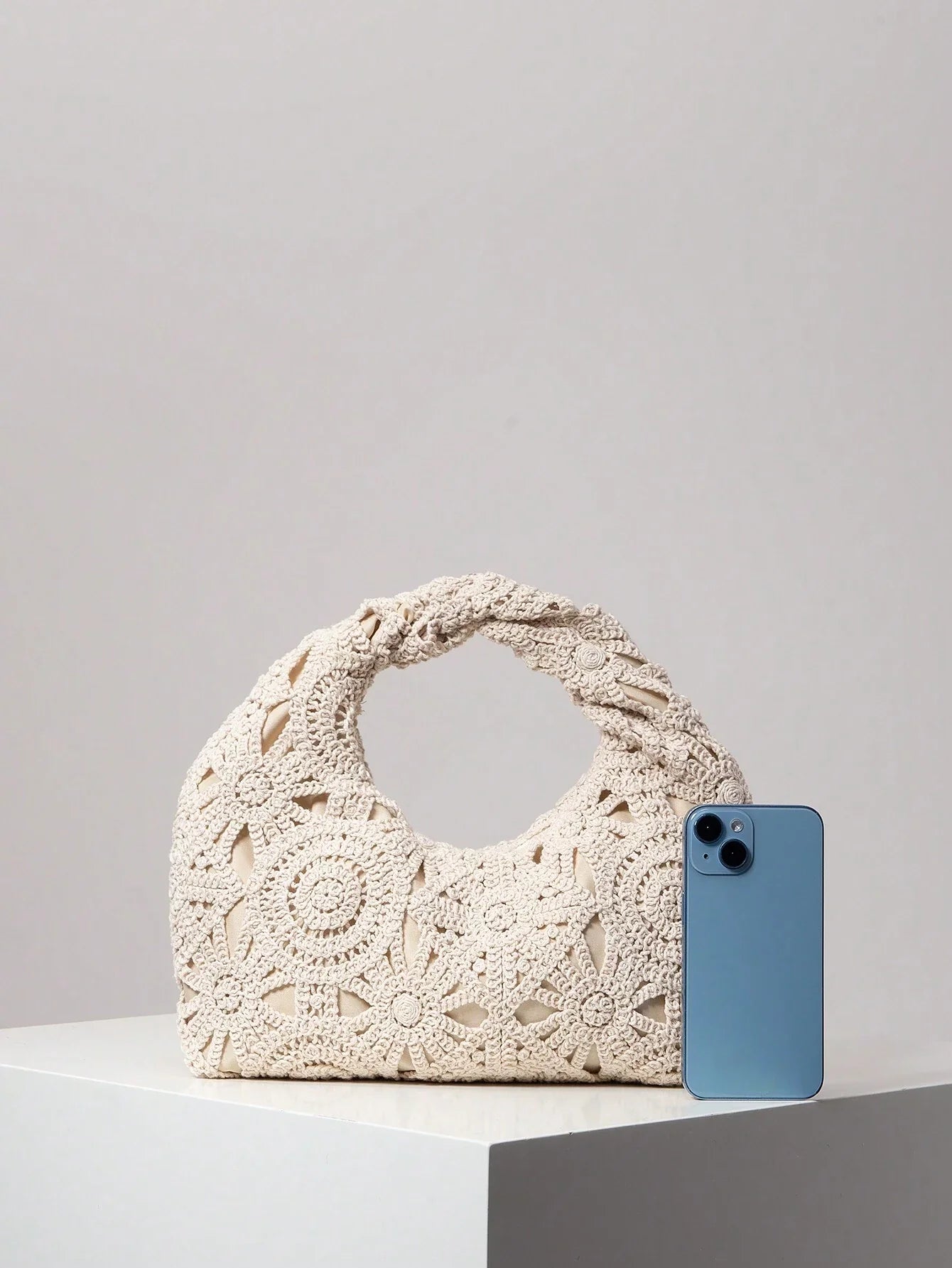 Sac En Paille Avec Structure Florale Ajournée Pour Femme | Idéal Pour Saison Estivale Et Plage