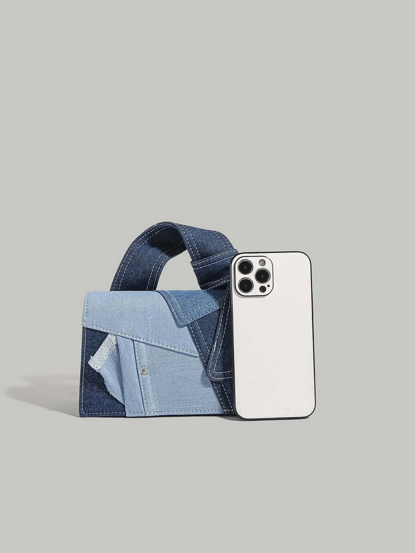 Sac Bandoulière Denim Avec Bandoulière Réglable Pour Femme | Idéal Pour Usage Quotidien