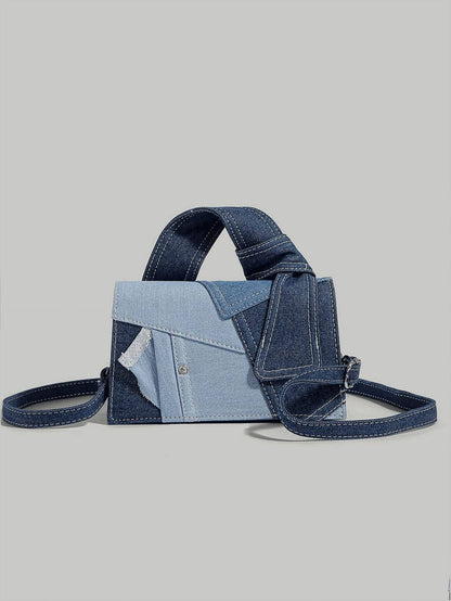Sac Bandoulière Denim Avec Bandoulière Réglable Pour Femme | Idéal Pour Usage Quotidien