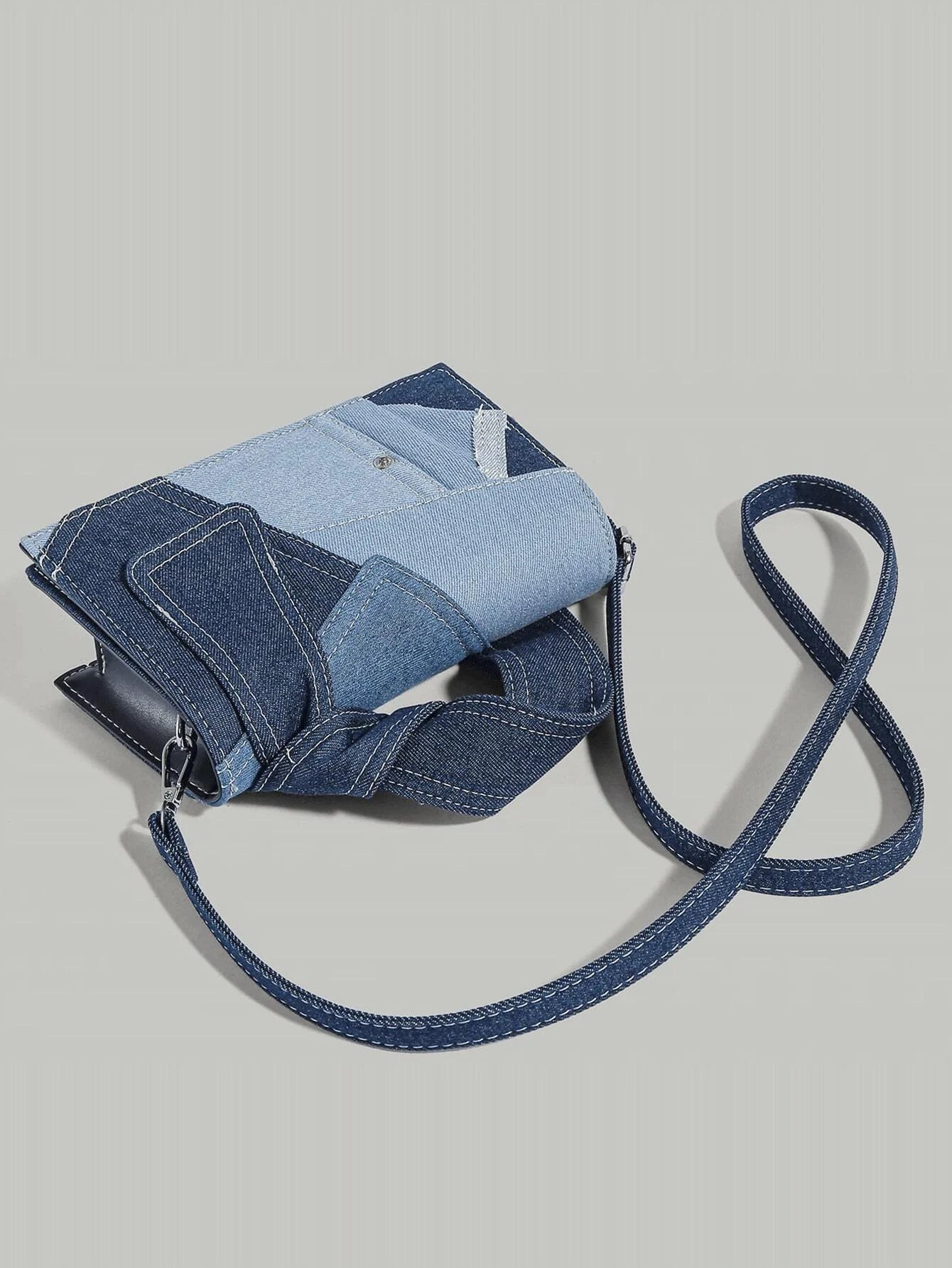 Sac Bandoulière Denim Avec Bandoulière Réglable Pour Femme | Idéal Pour Usage Quotidien