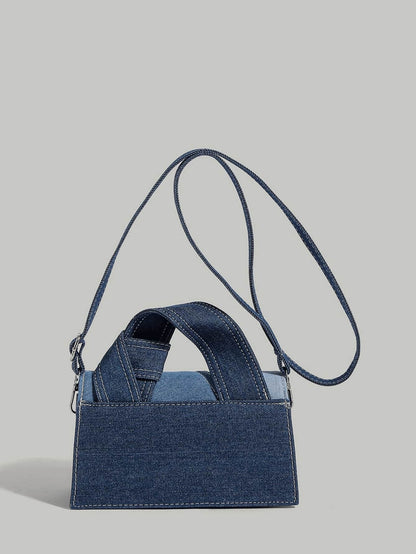 Sac Bandoulière Denim Avec Bandoulière Réglable Pour Femme | Idéal Pour Usage Quotidien