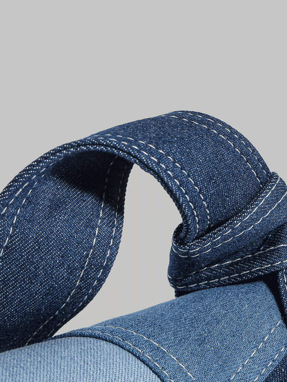 Sac Bandoulière Denim Avec Bandoulière Réglable Pour Femme | Idéal Pour Usage Quotidien