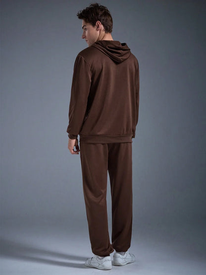 Ensemble 2 Pièces avec Hoodie Et Pantalon pour Homme | Idéal pour Toutes Les Saisons