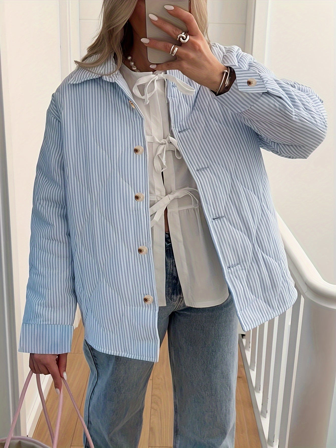 Veste Mi-Saison Avec Coupe Moderne Pour Femme | Idéale Pour Les Sorties Quotidiennes Et Le Temps Variable