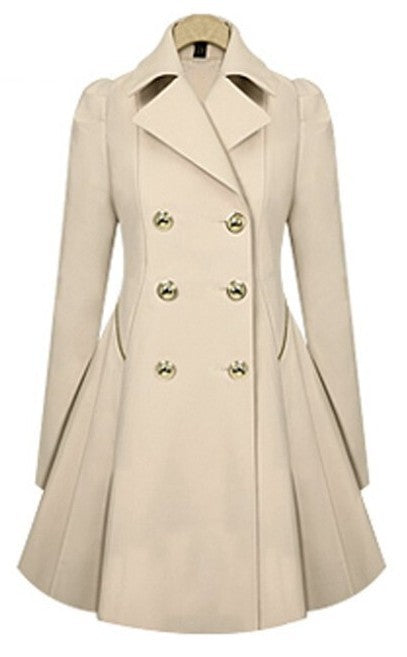 Trench-Coat Avec Coupe Ajustée Pour Femmes | Idéal Pour Les Occasions Quotidiennes