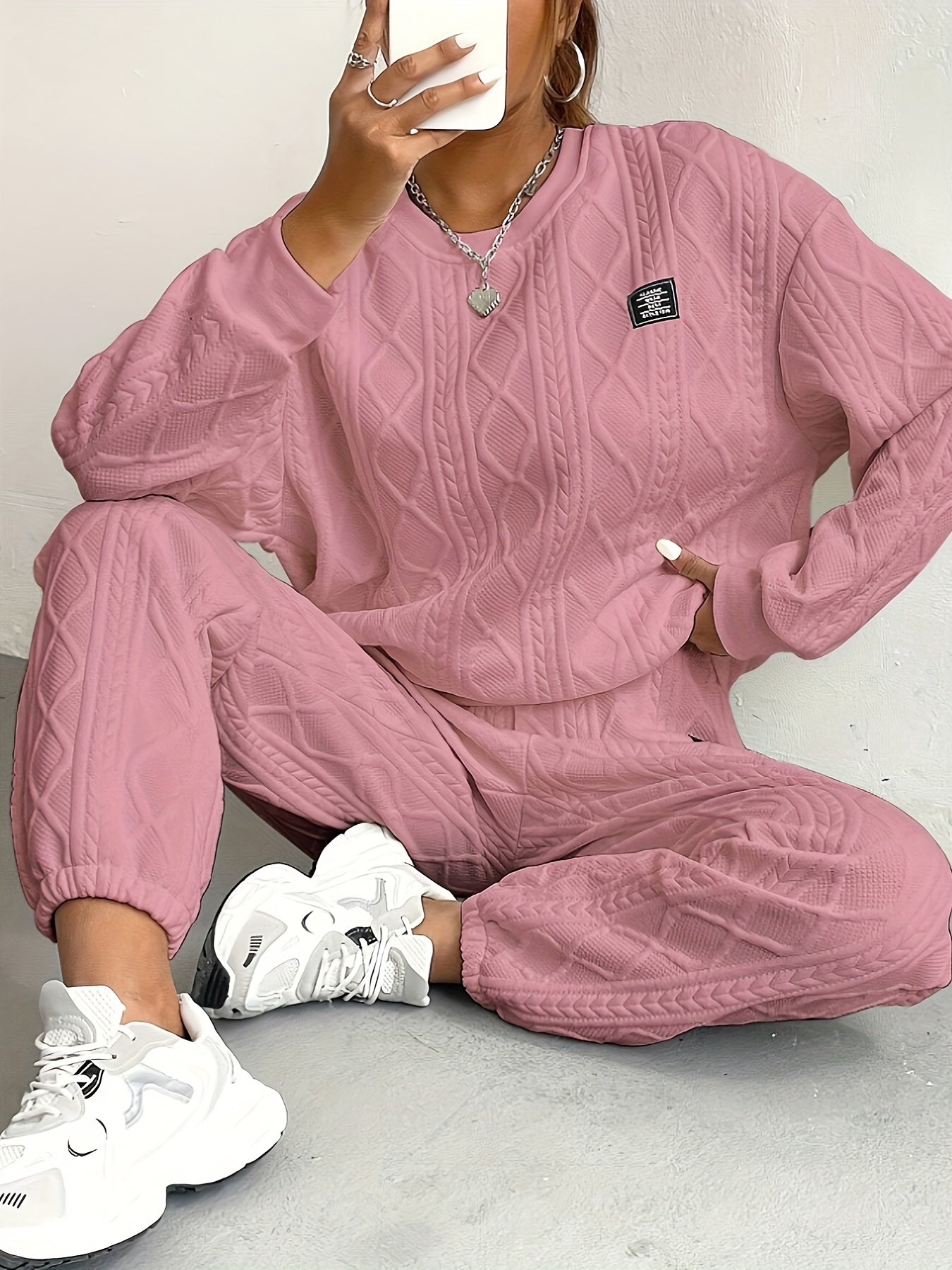 Ensemble Top et Pantalon à Coupe Large pour Femme | Idéal pour les Moments Décontractés