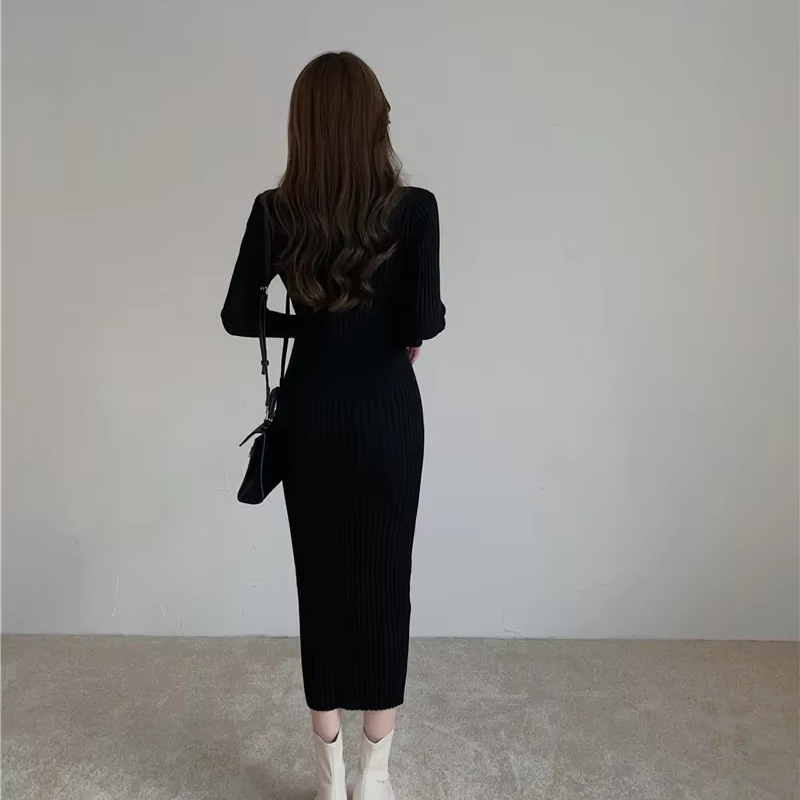 Robe Ajustée Avec Boutons Pour Femme | Idéale Pour Le Quotidien Et Les Sorties