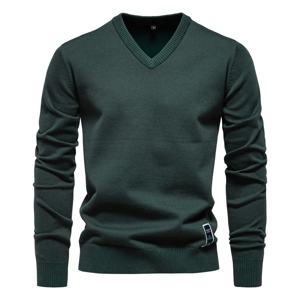 Pull À Col V Avec Coupe Régulière Pour Hommes | Idéal Pour Usage Quotidien