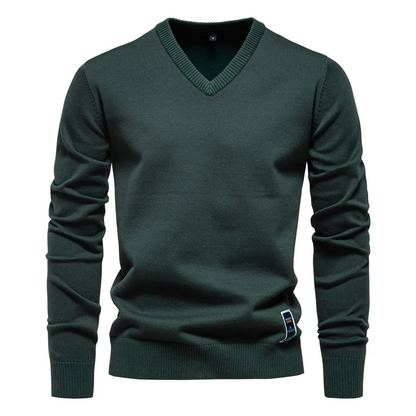 Pull À Col V Avec Coupe Régulière Pour Hommes | Idéal Pour Usage Quotidien