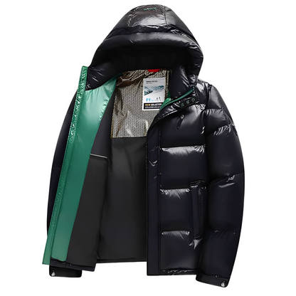 Doudoune avec Capuche et Coupe Standard pour Homme | Idéale pour Hiver