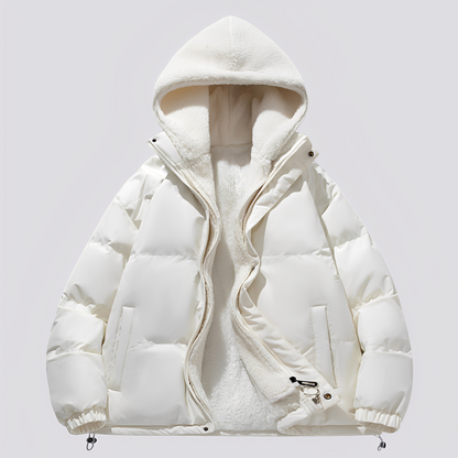 Veste À Capuche Avec Fermeture Zippée Et Coupe Ample Pour Homme | Idéale Pour L'hiver
