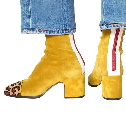 Bottines Avec Talon Carré Pour Femmes | Idéal Pour Le Quotidien