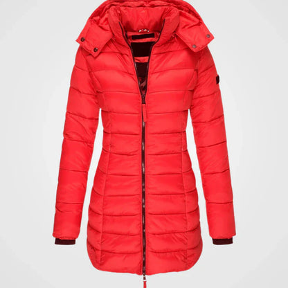 Manteau Long Matelassée à Capuche pour Femme | Idéale pour l’Hiver