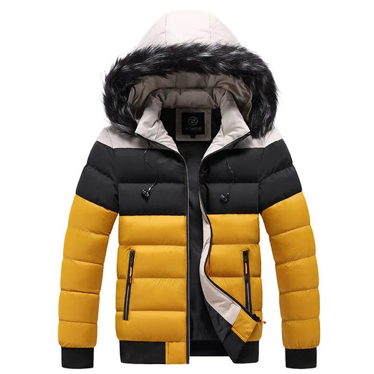 Veste D’Hiver Avec Capuche Et Poches Multiples Pour Homme | Idéal Pour L’Hiver