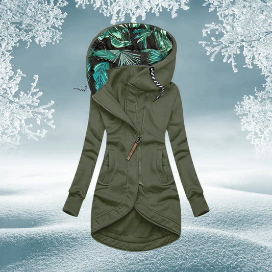 Parka Longue pour Femme avec Capuche et Manches Longues | Idéale pour l’Automne et l’Hiver