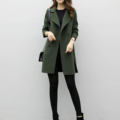 Manteau Avec Coupe Ajustée Pour Femme | Idéal Pour L’Hiver