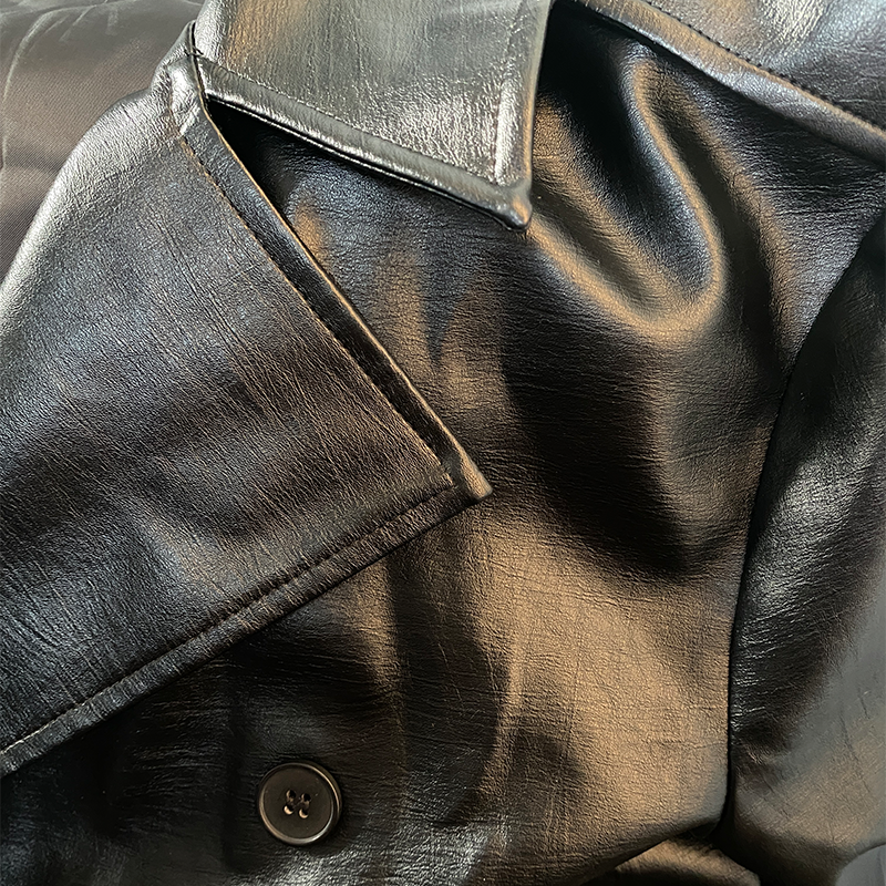 Trench-Coat Long à Double Boutonnage avec Poches Fonctionnelles pour Homme | Idéal pour Mi-Saison