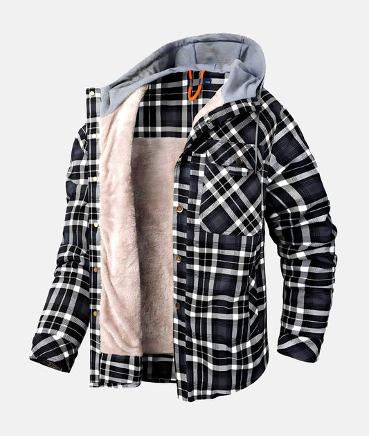 Veste Gilet avec Capuche et Doublure pour Hommes | Idéal pour Automne et Hiver