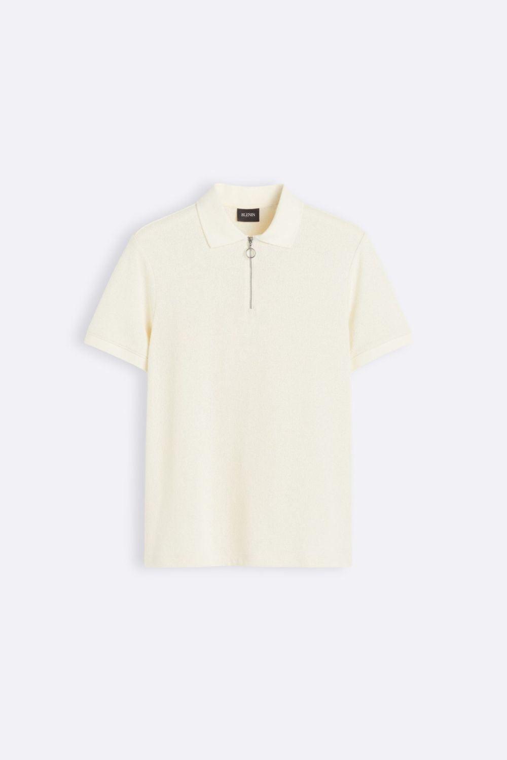 Polo En Maille Avec Fermeture Zippée Pour Hommes | Idéal Pour Les Tenues Quotidiennes Et Business Casual