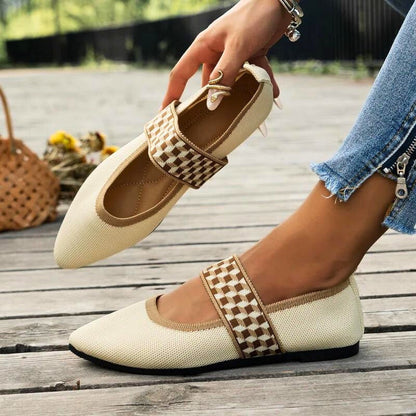 Ballerines Plates Avec Bride Élastique Pour Femmes | Idéales Au Quotidien