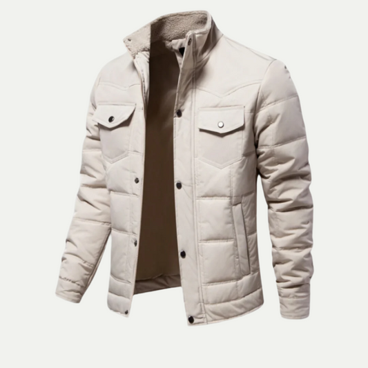 Veste Matelassée avec Capuche pour Homme | Idéale pour L’Automne Et L’Hiver