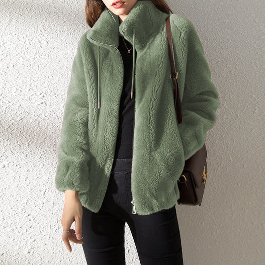 Veste Zippée Oversize à Capuche pour Femme | Idéale pour l’Automne et l’Hiver