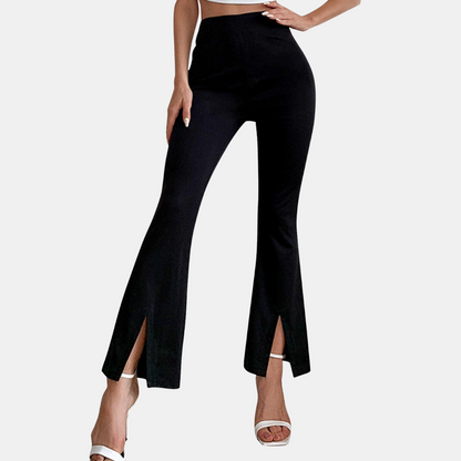 Pantalon Évasé à Taille Haute pour Femme | Idéal pour un Usage Quotidien