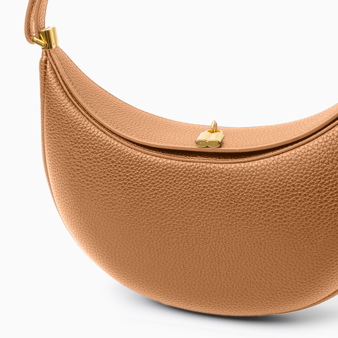 Sac À Main Demi-Lune Avec Fermeture Rotative Pour Femmes | Idéal Pour Usage Quotidien Et Événements