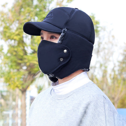 Chapeau d’Hiver avec Protection du Visage et des Oreilles pour Adulte | Idéal pour les Activités en Extérieur