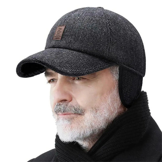 Casquette d’Hiver avec Cache-Oreilles et Taille Réglable pour Adultes | Idéale pour la Saison Froide