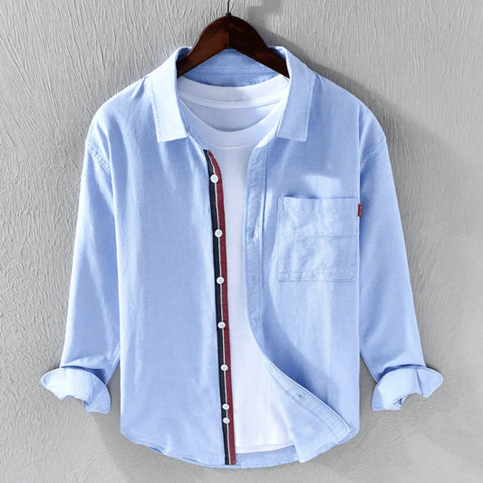 Chemise À Manches Longues avec Coupe Classique pour Homme | Idéale pour Le Quotidien Et Les Occasions Formelles