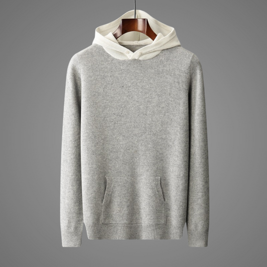 Sweat à Capuche avec Panneaux Bicolores et Cordon de Serrage pour Homme | Idéal pour le Printemps et l’Automne