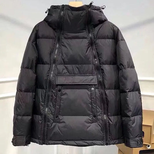 Veste Matelassée avec Fermeture Éclair et Poches pour Homme | Idéale pour l’Hiver