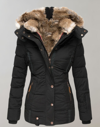 Manteau D’Hiver À Doublure Épaisse pour Femme | Idéal pour Les Journées Froides