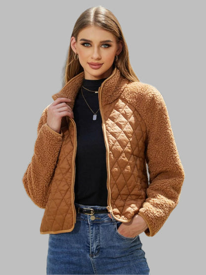 Veste Décontractée À Fermeture Zippée Pour Femme | Idéal Pour Le Quotidien