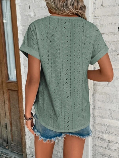 Chemise Décontractée avec Boutonnage Frontal pour Femme | Idéale pour l’Été et les Activités Quotidiennes