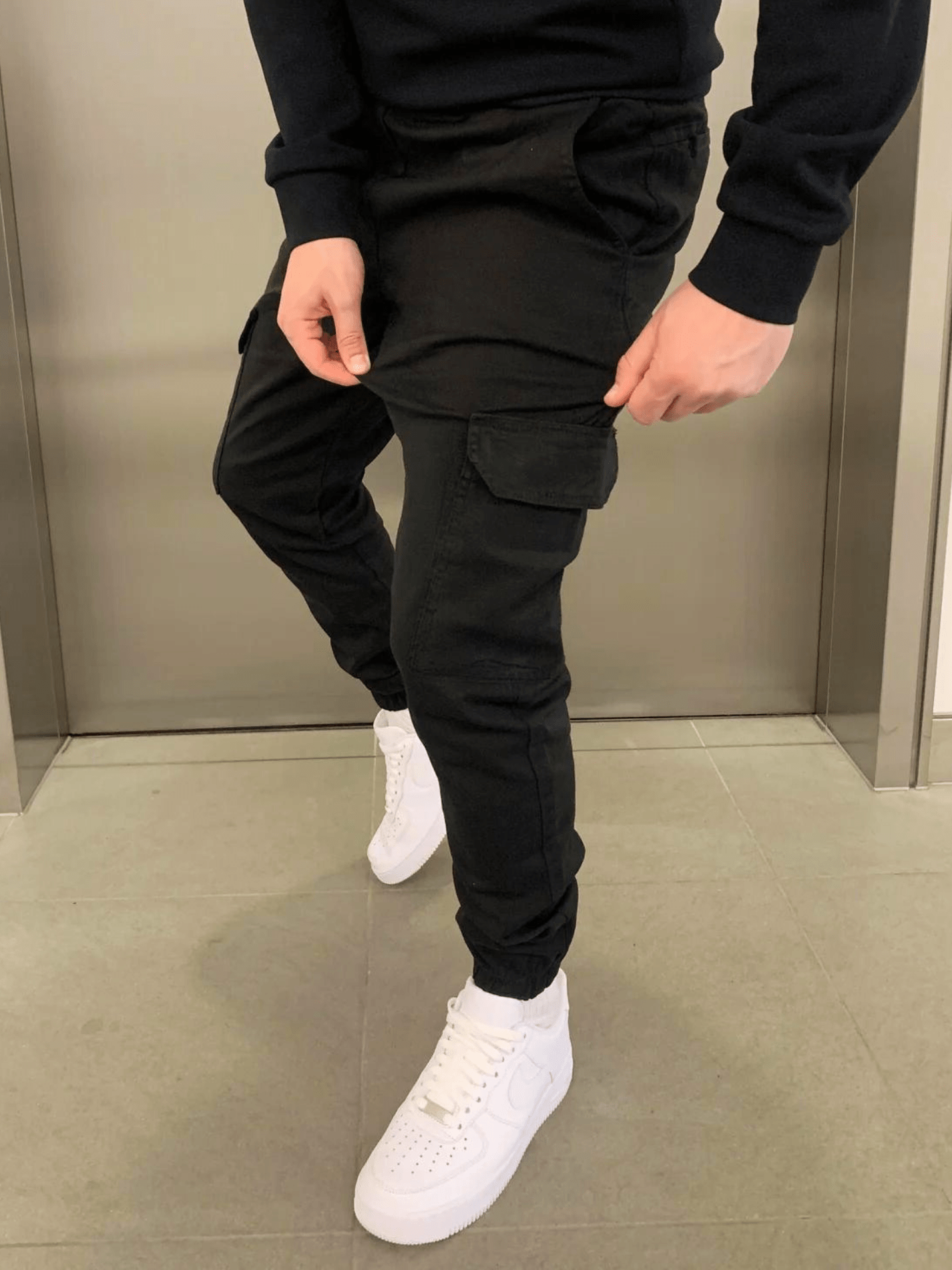 Pantalon Cargo Jogger avec Taille Élastique et Poches Multiples pour Homme | Idéal pour un Usage Quotidien