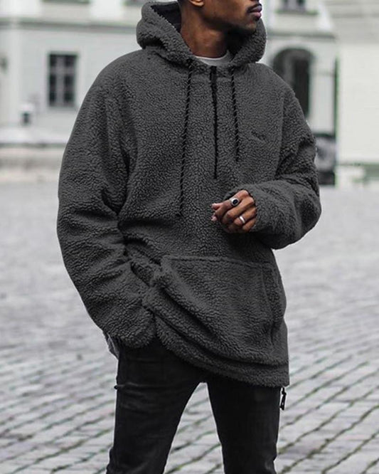 Sweat à Capuche avec Doublure Intérieure pour Homme | Idéal pour l’Hiver