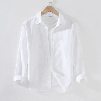 Chemise À Manches Longues Pour Hommes Avec Col Classique | Idéal Pour Le Printemps Et L’Été