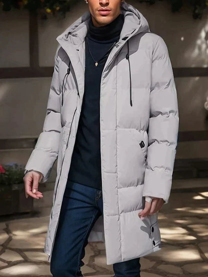 Parka avec Capuche Et Poches Multiples pour Homme | Idéal pour L’Hiver