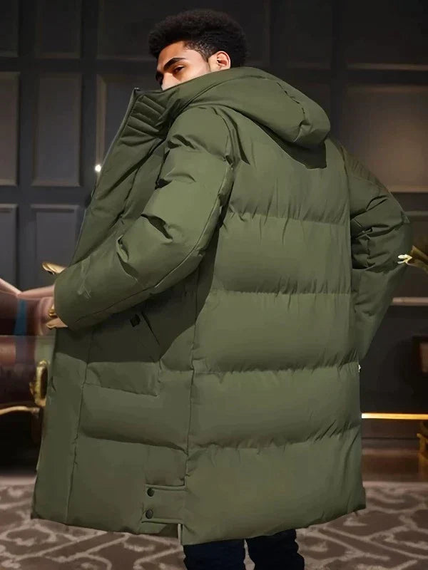 Parka avec Capuche Et Poches Multiples pour Homme | Idéal pour L’Hiver